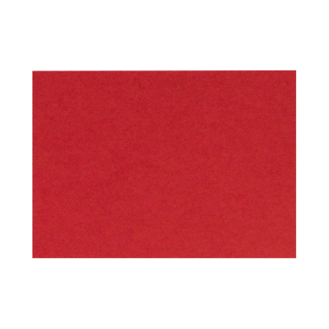 ACTION ENVELOPE LUX EX4040-18-250  Flat Cards, A7, 5 1/8in x 7in, Ruby Red, Pack Of 250