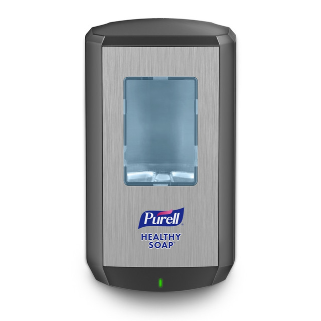 GOJO INDUSTRIES INC 7834-01 Purell CS8 Touch-Free Soap Dispenser, Graphite/Silver GOJO INDUSTRIES INC 7834-01 Purell CS8 Touch-Free Soap Dispenser, Graphite/Silver