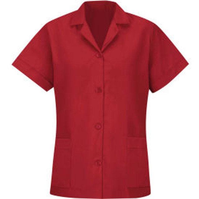 Vf Imagewear Inc Red Kap® Women's Smock Loose Fit Short Sleeve Red S - TP23 p/n TP23RDSSS