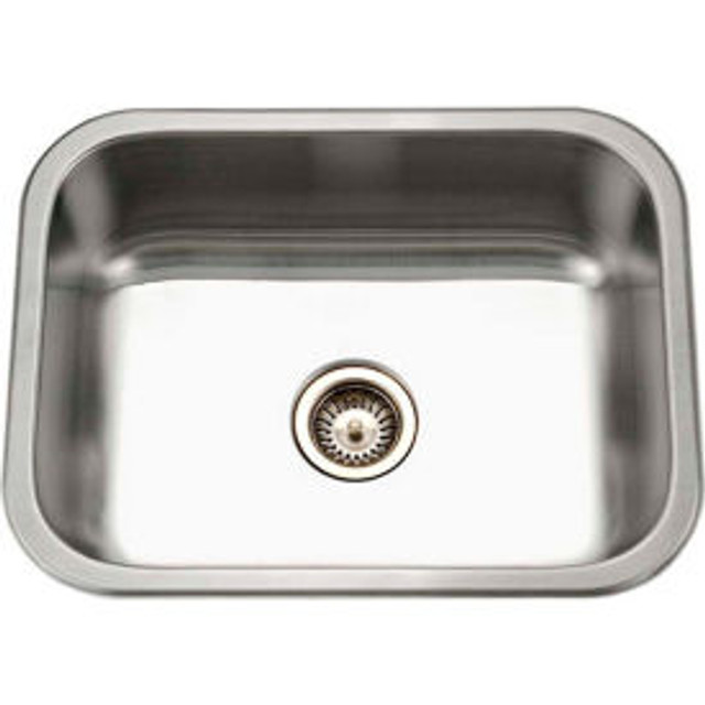 Houzer Inc Houzer® ES-2408-1 Undermount Stainless Steel Single Bowl Kitchen Sink p/n ES-2408-1