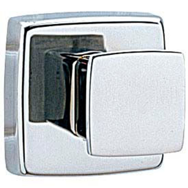 Bobrick Washroom Equipment Inc Bobrick® ClassicSeries™ Single Robe Hook - Bright Polished - B671 p/n B671