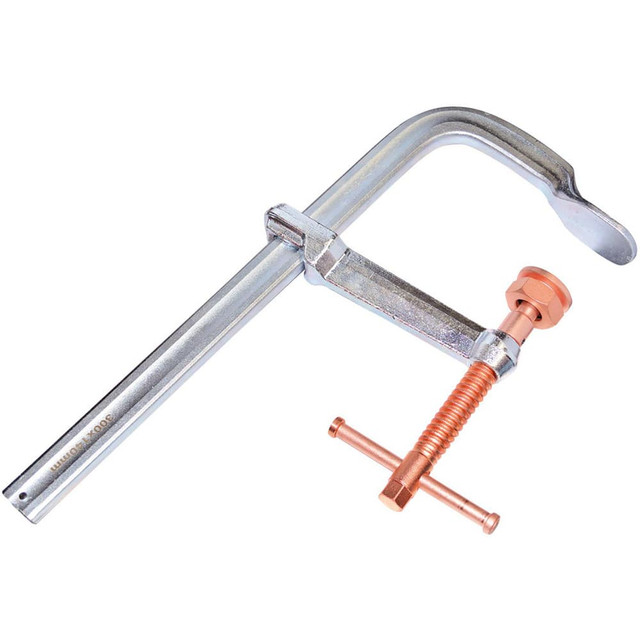 KANCA HDC-200-C Sliding Arm Clamps; Clamp Type: Heavy-Duty F-Clamp ; Maximum Capacity (Inch): 8.0000 ; Maximum Capacity (cm): 20.00 ; Handle Style: Hex Drive; Lever Handle ; Throat Depth (Decimal Inch): 5.5000 ; Throat Depth (cm): 14.00