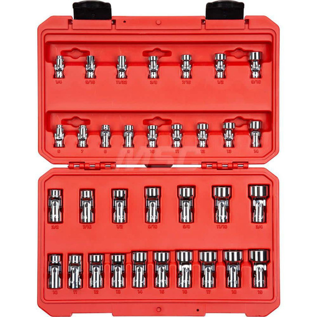 Tekton SHD99301 Socket Set Socket Set: 33 Pc, 1/4 to 3/4" Socket