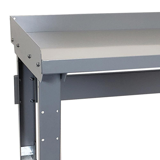 Lyon DD232603 Workbench & Workstation Accessories; Type: Back & End Stop ; Material: Steel ; Includes: Right & Left Hand Side Stops with the Back Stop; Hardware ; Overall Depth (Decimal Inch): 36.0000 ; Overall Width (Decimal Inch - 4 Decimals): 60.0