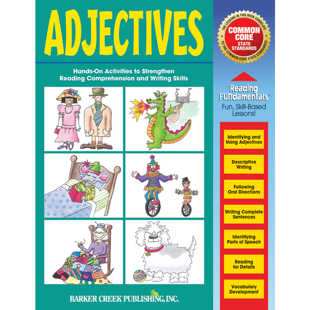 Learning the fundamentals of grammar can provide young learners with the building blocks needed for more advanced language skills. This book offers easy-to-understand examples to help students improve their grammar usage.  Helps teach students some of the key concepts and basic ideas of grammar.  Hands-on lesson plans include examples to help kids grasp the concepts more easily.  Meets Common Core standards.  Designed for students in 1st grade and higher. Also great for ELL (English Language Learner) students.