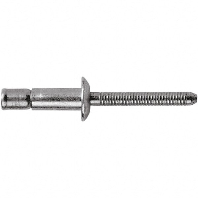 STANLEY Engineered Fastening POPSSPV-E06-07 Structural with Locking Stem Blind Rivet: Size 6, Dome Head, Steel Body, Steel Mandrel