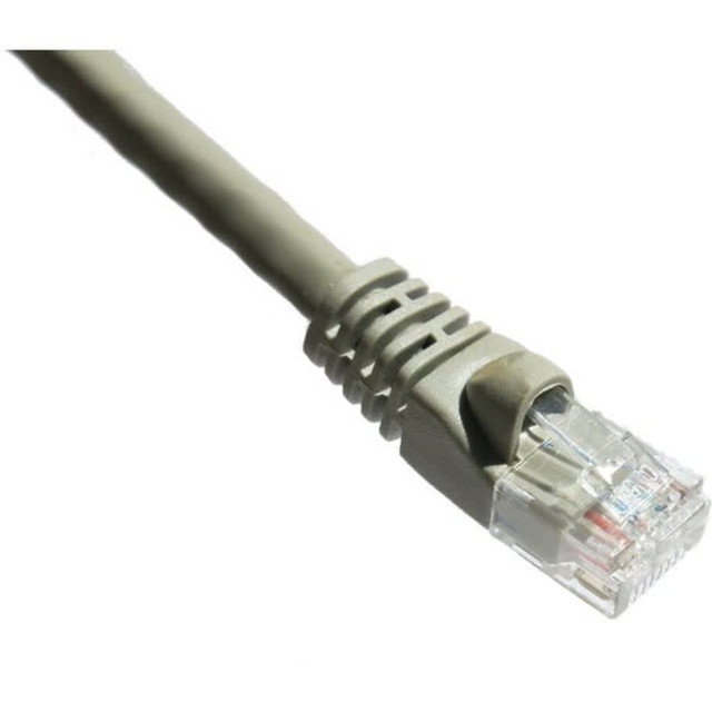 AXIOM MEMORY SOLUTIONS C5EMB-G15-AX Axiom 15FT CAT5E 350mhz Patch Cable Molded Boot (Gray) - Category 5e for Network Device - Patch Cable - 15 ft - 1 x - 1 x - Gold-plated Contacts - Gray