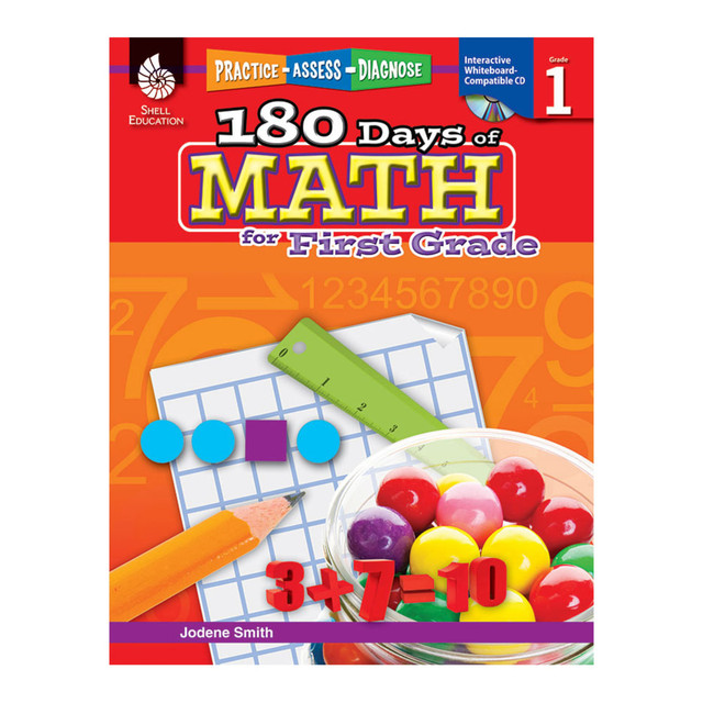 Ideal for intervention programs, after-school programs and take-home practice, this resource book gives teachers the tools needed to help students succeed. Using the included activities, students strengthen essential math skills and build confidence in this area of study.  Resource book helps students grasp key mathematical concepts and assists teachers in assessing mathematical fluency.  Daily practice sheets feature quick, rigorous activities relevant to the subject area.  Meets Common Core standards for math.  Suitable for students ranging from ages 5 to 7.