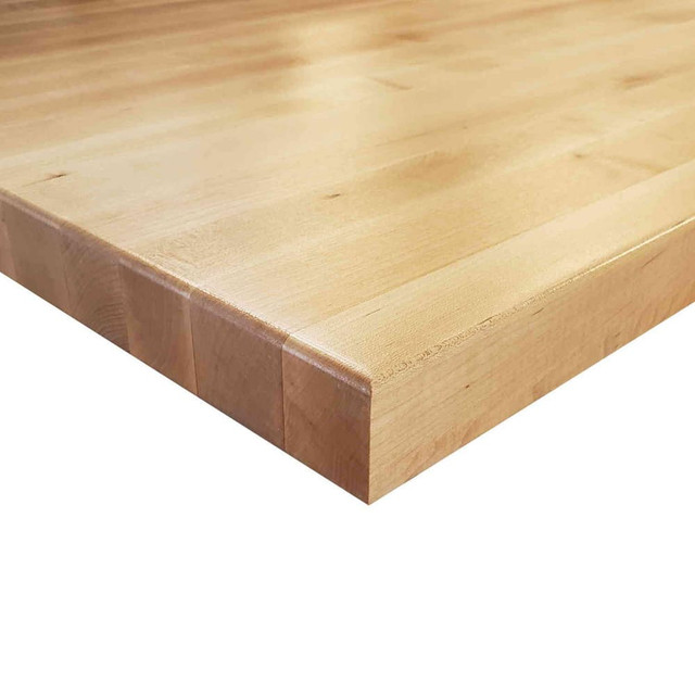Lyon NF232717 Workbench & Workstation Accessories; Type: Hardwood Workbench Top ; Material: Wood ; Includes: Hardwood Worksurface ; Overall Depth (Decimal Inch): 30.0000 ; Overall Width (Decimal Inch - 4 Decimals): 60.0000 ; For Use With: Adjustable 
