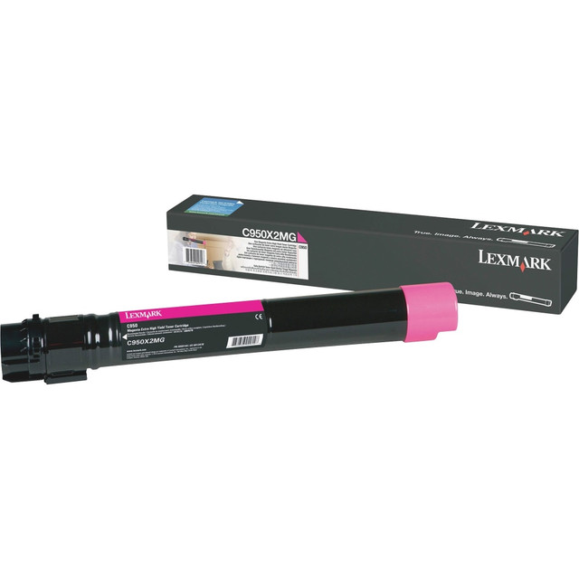 Compatible Lexmark models: C Series Color Laser: C950 de.  .    Top yield for operating at the best efficiency  Provide unmatched text edge quality  Measures and monitors toner saturation  Designed for use with Lexmark C950de  Yields up to 22,000 pages.  Offers reliable printing and low cost.  Helps Avoid Waste - Designed for extended use, helping reduce or eliminate material use and potentially save money.  Recycling solution - designed to encourage recycling, helping you divert materials from landfill.