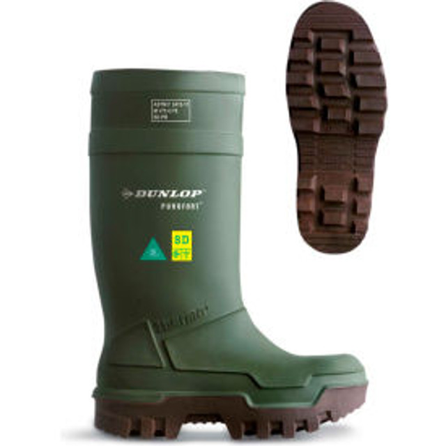 Dunlop Industrial & Protective Footwear Dunlop® Purofort® Thermo+ Full Safety Men's Work Boots Size 7 Green p/n E662843-7