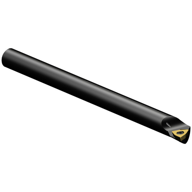 Sandvik Coromant 5721913 Indexable Boring Bar: A10K-SWLPL04-R, 12 mm Min Bore Dia, Left Hand Cut, 10 mm Shank Dia, -5 ° Lead Angle, Steel