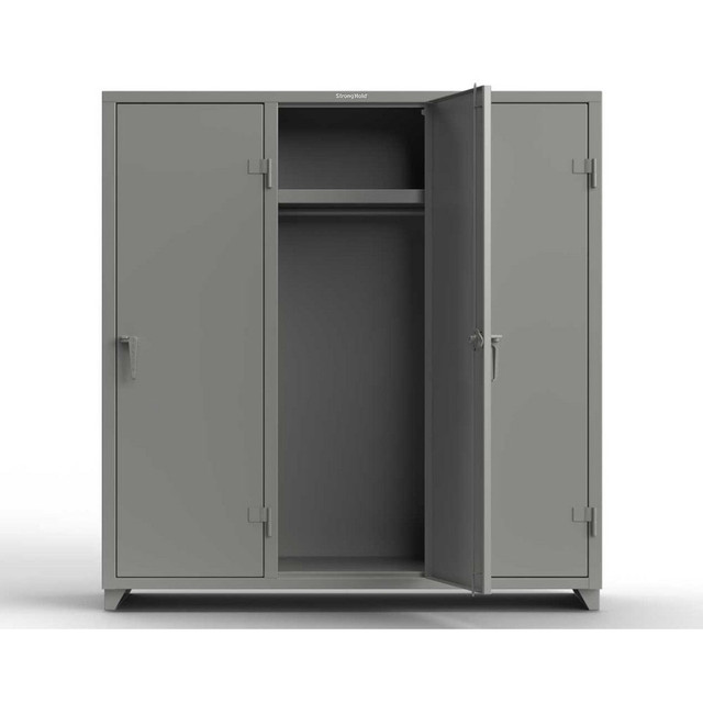 Strong Hold 66-3D-24-1T-L Locker: 72" Wide, 75.0000" High, Padlock Hasp