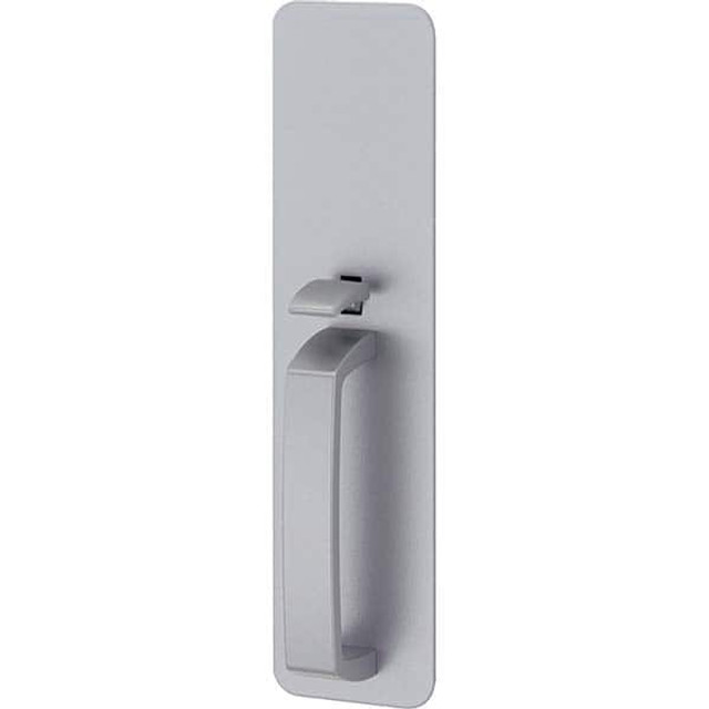 Von Duprin 230TP-BE 689 Trim; Trim Type: Thumb Piece Blank Escutcheon ; For Use With: 22 Series ; Material: Steel ; Finish/Coating: Sprayed Aluminum; Sprayed Aluminum