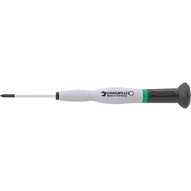 Stahlwille 47523001 Precision & Specialty Screwdrivers; Tool Type: Precision Phillips Screwdriver ; Phillips Point Size: 00 ; Blade Length: 2 ; Overall Length: 5.50 ; Shaft Length: 80mm ; Handle Length: 180mm