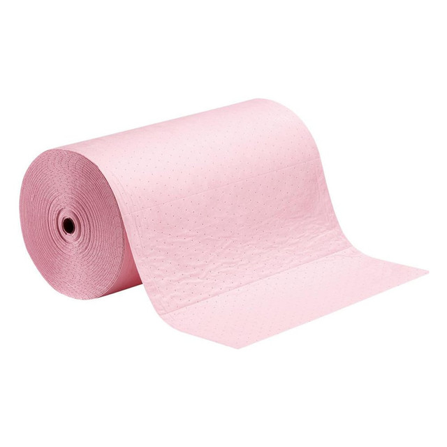 New Pig MAT325 Pads, Rolls & Mats; Product Type: Roll ; Application: Haz Mat ; Overall Length (Feet): 300.00 ; Total Package Absorption Capacity: 40gal ; Material: Polypropylene ; Fluids Absorbed: Acids; Bases; Unknowns