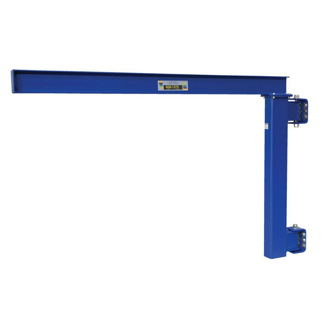 Vestil JIB-LC-6 Jib Crane: Wall Mount, 600 lb Limit, 180 ° Rotation