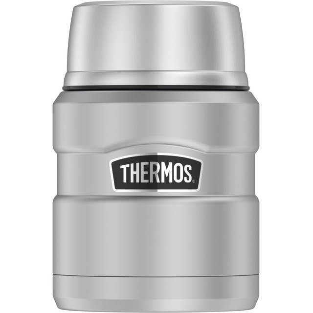 KING-SEELEY THERMOS/THERMOS SK3000MSTRI4 Stainless King SK3000MSTRI4 Storage Ware - 3.9in Diameter - Silver - Stainless Steel Body KING-SEELEY THERMOS/THERMOS SK3000MSTRI4 Stainless King SK3000MSTRI4 Storage Ware - 3.9in Diameter - Silver - Stainless Steel Body