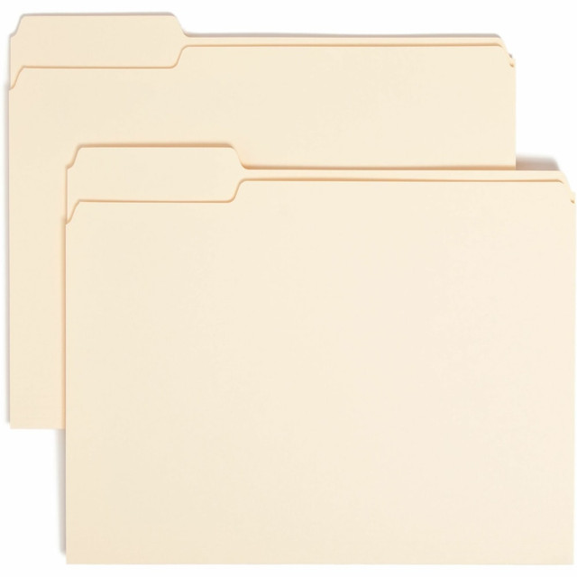 SMEAD MFG CO 10331CT Smead Top Tab File Folders, Letter Size, 8 1/2in x 11in, 1/3 Tab Cut, Left Tab Position, 3/4in Expansion, Manila, Carton Of 500 Folders SMEAD MFG CO 10331CT Smead Top Tab File Folders, Letter Size, 8 1/2in x 11in, 1/3 Tab Cut, Left Tab Position, 3/4in Expansion, Manila, Carton Of 500 Folders