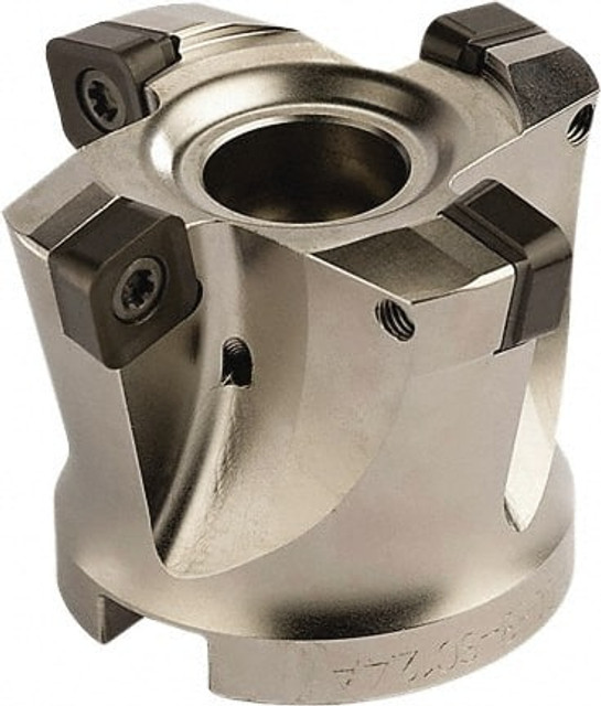 Seco 02682416 Indexable High-Feed Face Mill: 1.063" Arbor Hole