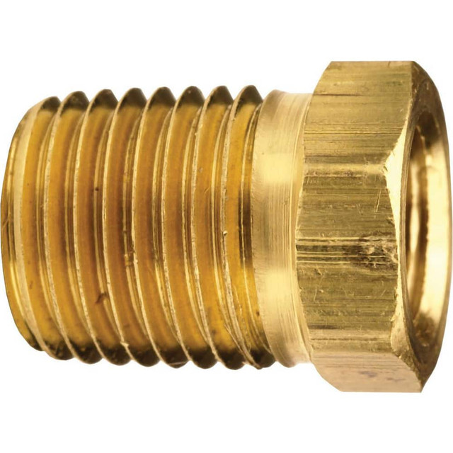 Dixon Valve & Coupling 3731604C Brass & Chrome Pipe Fittings; Fitting Type: Reducer Bushing Male to Female ; Fitting Size: 1 x 1/4 ; End Connections: MNPT x FNPT ; Material Grade: CA360 ; Connection Type: Threaded ; Pressure Rating (psi): 1000