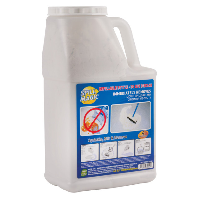 LINZER PRODUCTS CORP SM202DB Spill Magic Sorbent, 3 Lb Bottle