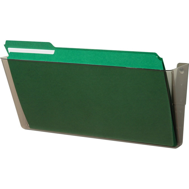 DEFLECT-O CORPORATION 74302 Deflecto Single Compartment Legal Size Stackable Wall File, Smoke DEFLECT-O CORPORATION 74302 Deflecto Single Compartment Legal Size Stackable Wall File, Smoke