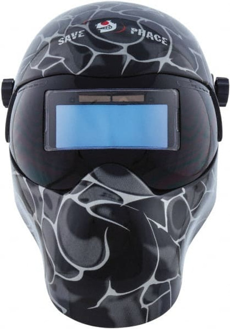 Save Phace 3010059 Welding Helmet: Black & Gray, Nylon, Shade 3 to 10