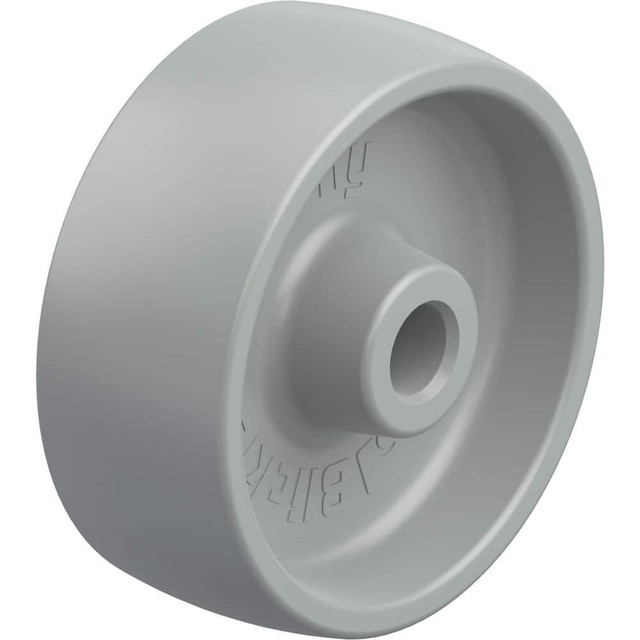 Blickle 910548 Caster Wheels; Wheel Type: Rigid; Swivel ; Load Capacity: 485 ; Bearing Type: Plain Bore ; Wheel Core Material: Nylon ; Wheel Material: Synthetic ; Wheel Color: Gray