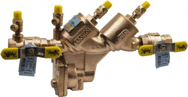 Conbraco 4ALF208A2F 2 Thread, 175 psi WOG Rating, Bronze Reduced Pressure Backflow Preventer Valve