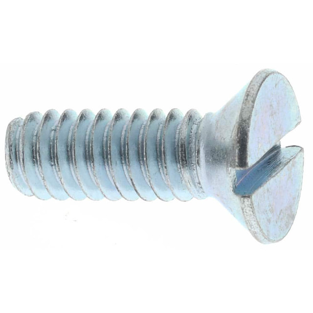 Value Collection MP34405-3/4 Machine Screw: 1/4-20 x 3/4", Flat Head, Slotted