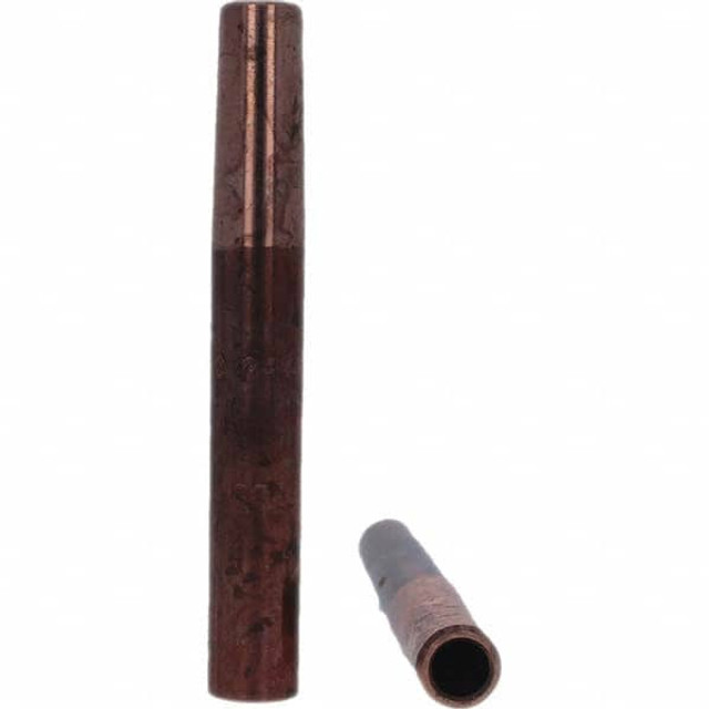Tuffaloy 136-2414 Spot Welder Tips; Tip Type: Straight Tip C Nose (Flat) ; Material: RWMA Class 2 - C18200
