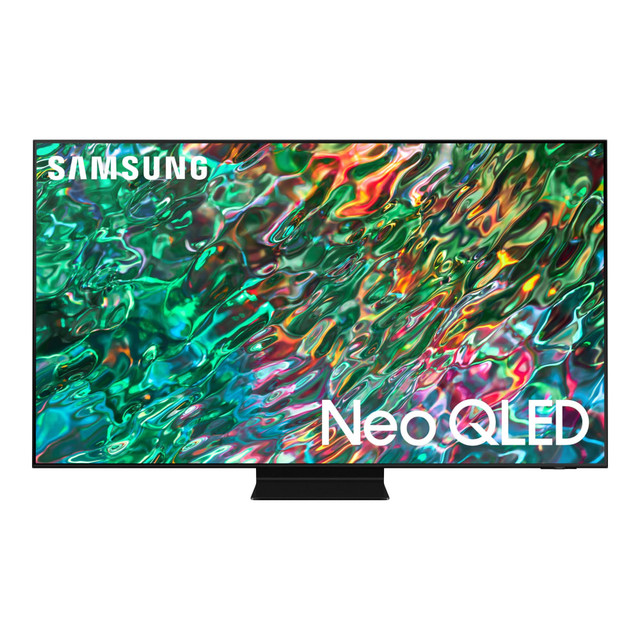 SAMSUNG QN65QN90BAFXZA  QN90B QN65QN90BAF 64.5in Smart LED-LCD 4K UHD TV, Titan Black/Sand Black
