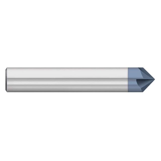 Titan USA TC95439 Chamfer Mills; Cutter Head Diameter (Fractional Inch): 1/2 ; Cutter Head Diameter (Decimal Inch): 0.5000 ; End Type: Single ; Shank Diameter (Decimal Inch): 0.5000 ; Shank Diameter (Inch): 1/2 ; Overall Length (Inch): 3