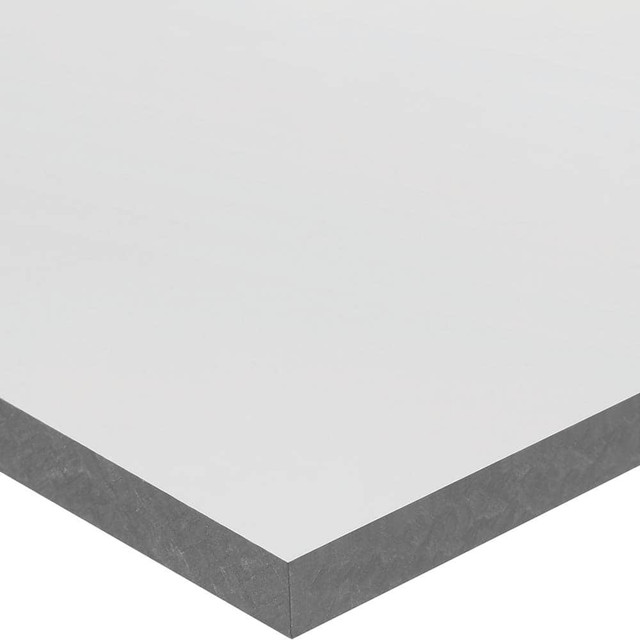 USA Industrials PS-UHMW-OF-4 Plastic Sheet: Ultra-High-Molecular-Weight Polyethylene, 1/4" Thick, Gray, 4,250 psi Tensile Strength