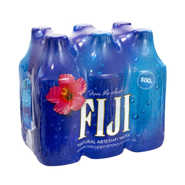 NATURAL WATERS OF VIVI LTD 11 Fiji Natural Artesian Water, 16.9 Oz, Pack Of 24 Bottles