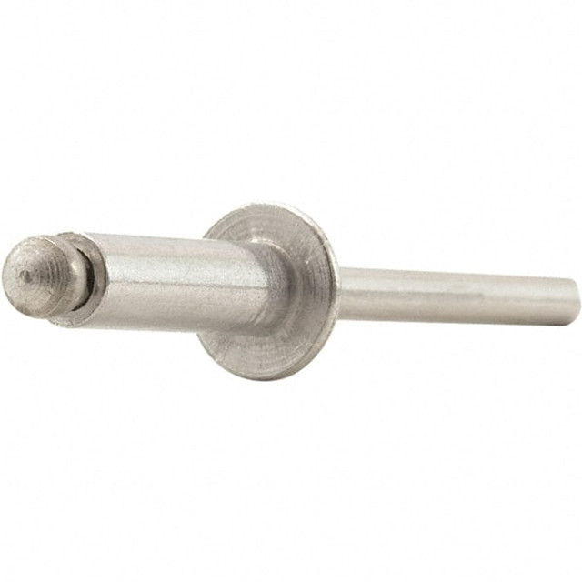 STANLEY Engineered Fastening POPAD45BS Open End Blind Rivet: Size 4, Dome Head, Aluminum Body, Steel Mandrel