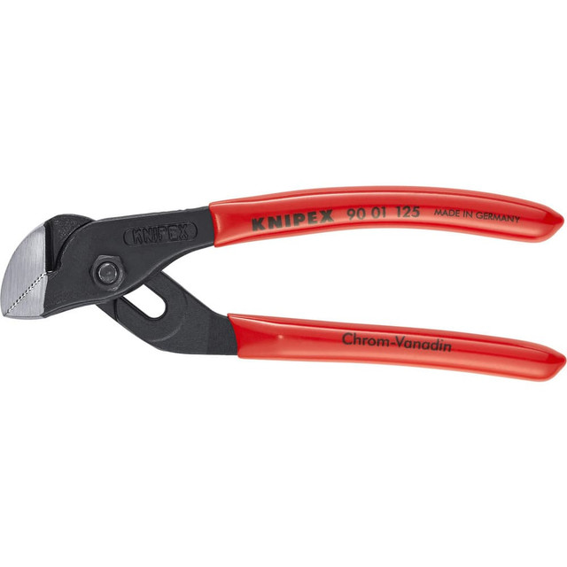 Knipex 90 01 125 Tongue & Groove Pliers; Joint Type: Groove ; Type: Pump Pliers ; Overall Length Range: 4 to 6.9 in ; Side Cutter: No ; Handle Type: Comfort Grip ; Jaw Length (Inch): 5/8