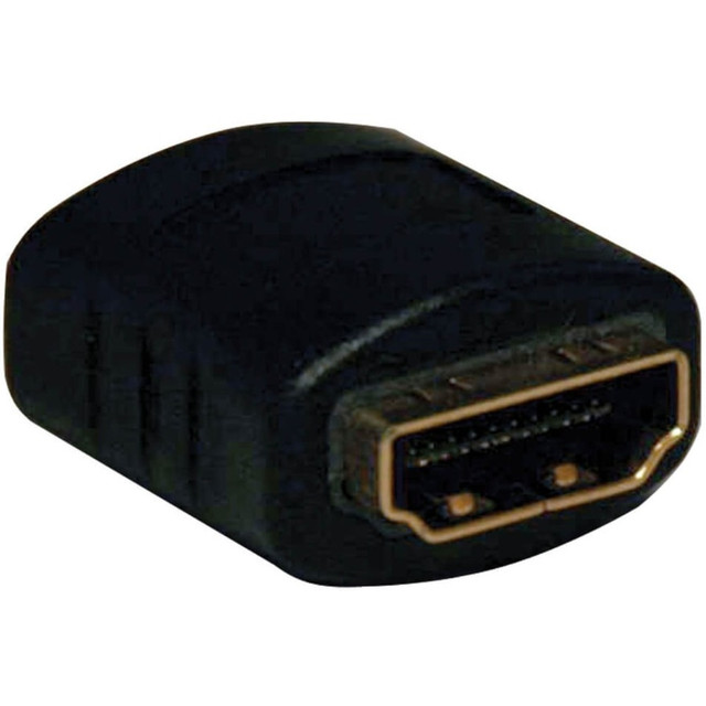 Compact Design. This adapters small profile makes it easy to integrate into tight spaces without adding bulk, making it ideal for various setups.  Versatile Compatibility. Compatible with standard HDMI cables, this coupler allows you to extend your video setup for televisions, projectors, and other HDMI-enabled devices.  Reliable Connectivity. The adapters gold-plated connectors provide resistance to corrosion and ensure a solid connection, reducing signal loss and enhancing overall performance.  Easy Installation. With female connectors on both ends, this coupler allows for straightforward connectivity between two HDMI cables, simplifying your setup process.