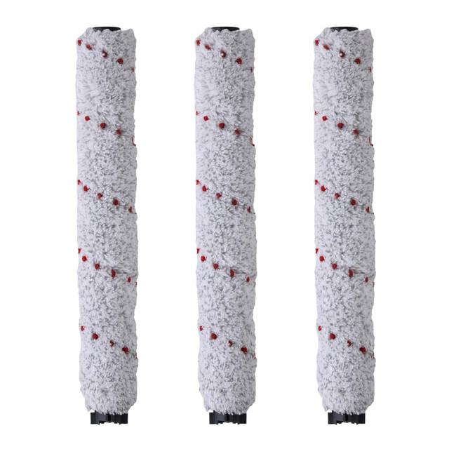 BISSELL INC 3362 Sanitaire HydroClean Replacement Brush Rolls, Compatible With Sanitaire HydroClean Hard Floor Washer SC930, 2in x 12-1/4in, Pack Of 3 Rolls BISSELL INC 3362 Sanitaire HydroClean Replacement Brush Rolls, Compatible With Sanitaire HydroClean Hard Floor Washer SC930, 2in x 12-1/4in, Pack Of 3 Rolls
