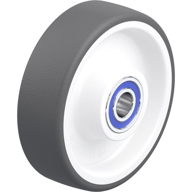 Blickle 304105 Caster Wheels; Wheel Type: Rigid; Swivel ; Load Capacity: 1100 ; Bearing Type: Ball ; Wheel Core Material: Nylon ; Wheel Material: Polyurethane ; Wheel Color: Dark Gray