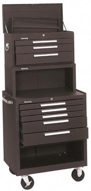 Kennedy 0092364/0659629 5 Drawer, 3 Piece, Brown Steel Tool Storage System