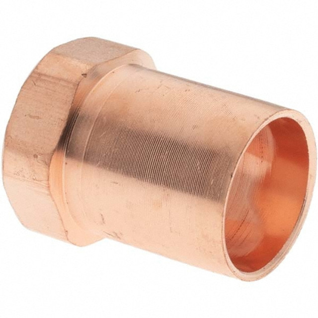 Mueller Industries BDNA-15649 Wrot Copper Pipe Adapter: 1/2" x 3/8" Fitting, C x F