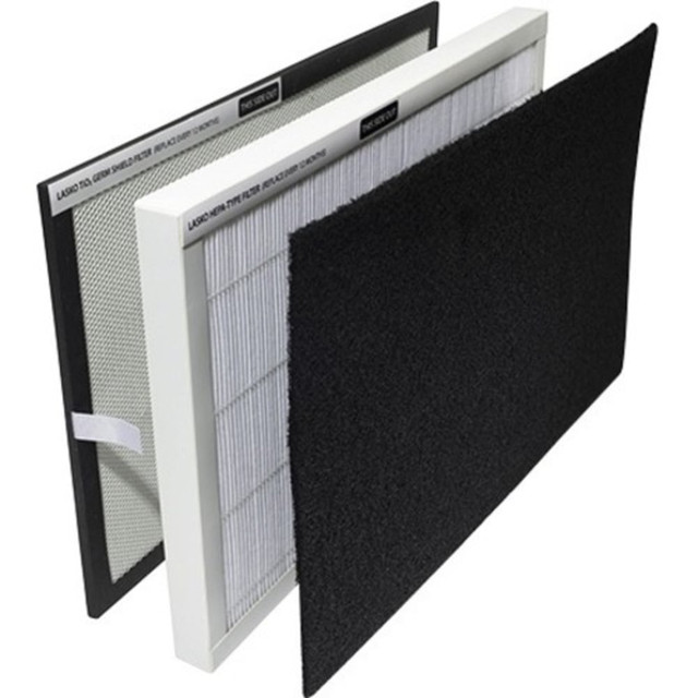 LASKO PRODUCTS, LLC YY25630 Lasko 3-Stage Filteration System - HEPA - For Air Purifier - Remove Pollen, Remove Dust Mite, Remove Pet Dander, Remove Odor, Remove Mold Spores, Remove Smoke, Remove Bacteria - 99% Particle Removal Efficiency Particles