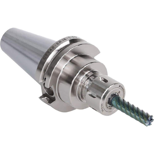 Samchully CTT40ER25400 Collet Chuck: 0.079 to 0.63" Capacity, ER Collet, Dual Contact Taper Shank