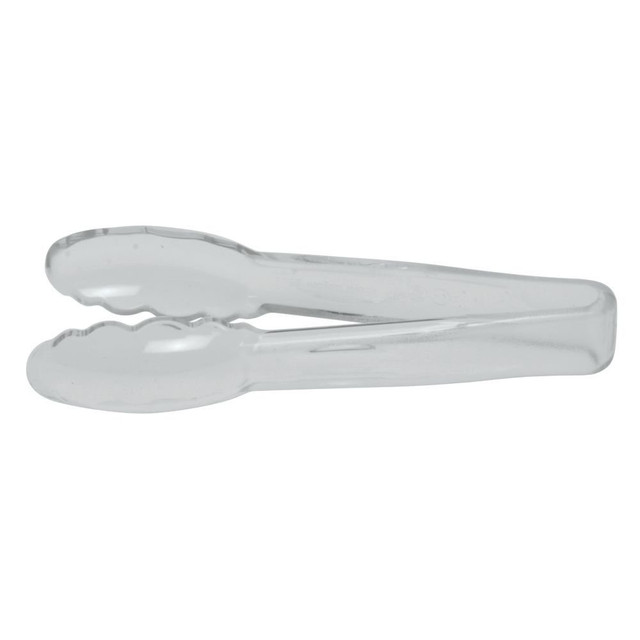 CAMBRO MFG. CO. IG6TGS135 Cambro Plastic Tongs, Scallop Grip, 6in, Clear, Pack Of 12 Tongs