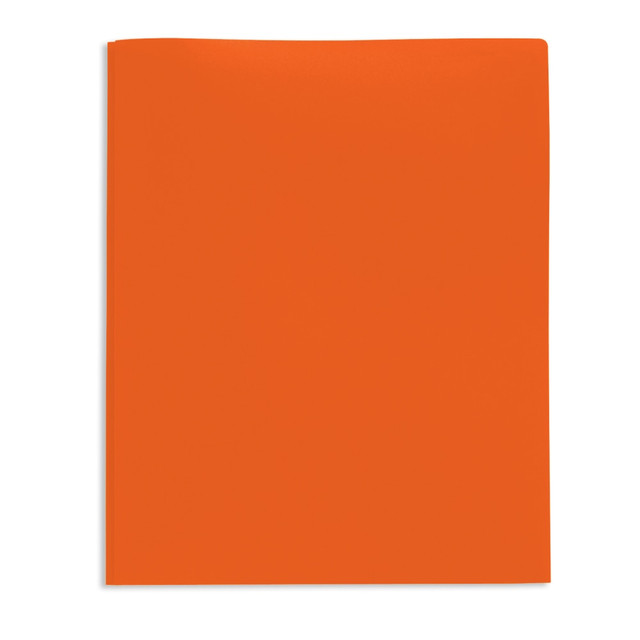 OFFICE DEPOT ODU-REP140 Brand 2-Pocket School-Grade Poly Folder with Prongs, Letter Size, Orange OFFICE DEPOT ODU-REP140 Brand 2-Pocket School-Grade Poly Folder with Prongs, Letter Size, Orange