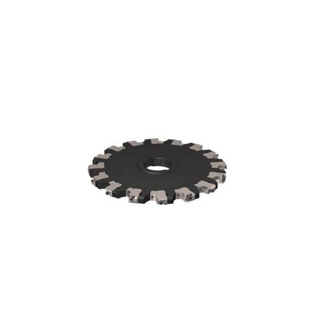 Seco 02993943 Indexable Slotting Cutter: 0.669" Cutting Width, 10" Cutter Dia, Arbor Hole Connection, 3.42" Max Depth of Cut, 2" Hole