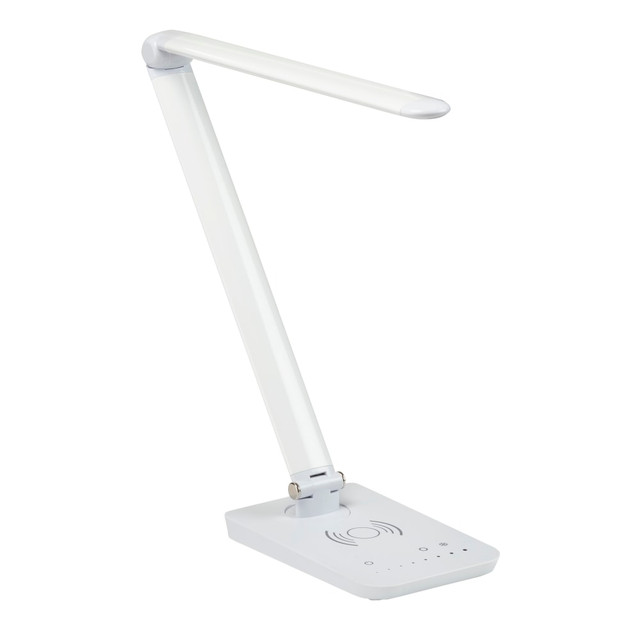 SAFCO PRODUCTS CO 1009WH Safco Vamp LED Wireless Charging Lamp, 16-3/4inH, White