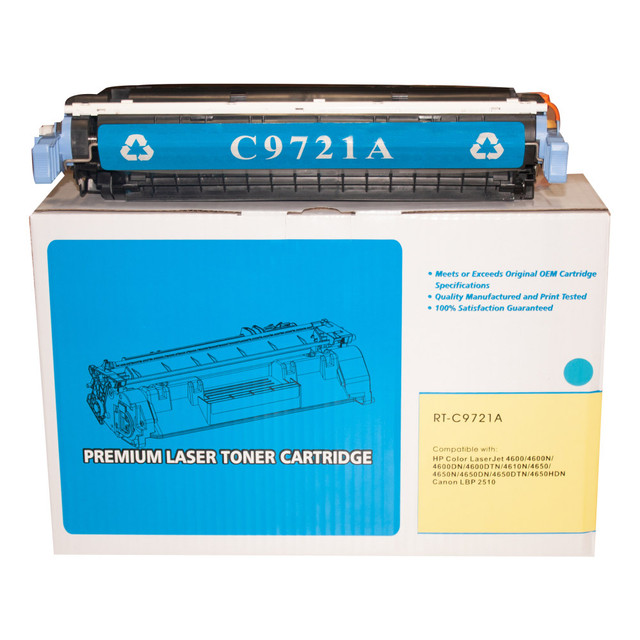 M&A GLOBAL CARTRIDGES LLC C9721A-CMA M&A Global Remanufactured Cyan Toner Cartridge Replacement For HP 641A, C9721A, C9721A-CMA